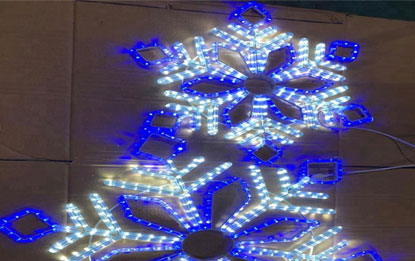 LED Snowflake Motif